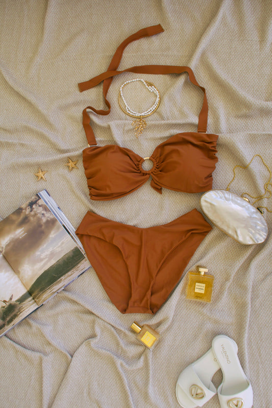 Isla Bandeau Top – Strapless Bikini Top with Support for DD+ Busts (Coming Soon)